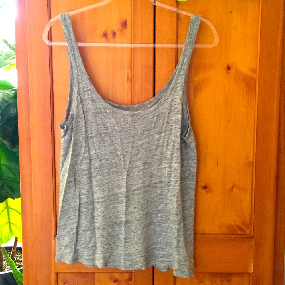 J. Crew linen tank top